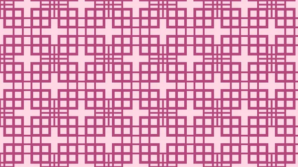 Pink Seamless Square Background Pattern — Stock Vector