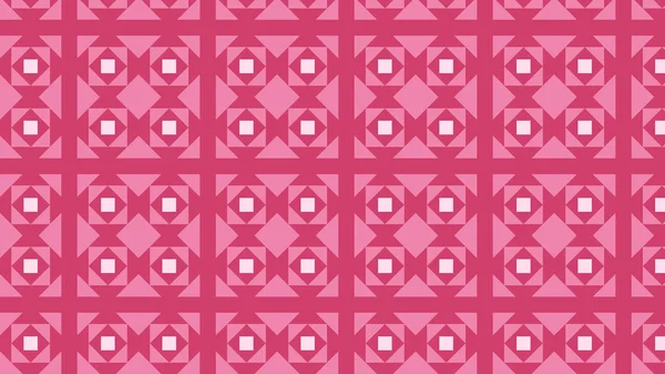 Padrão quadrado rosa — Vetor de Stock