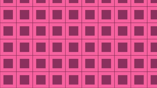 Padrão de fundo quadrado rosa — Vetor de Stock