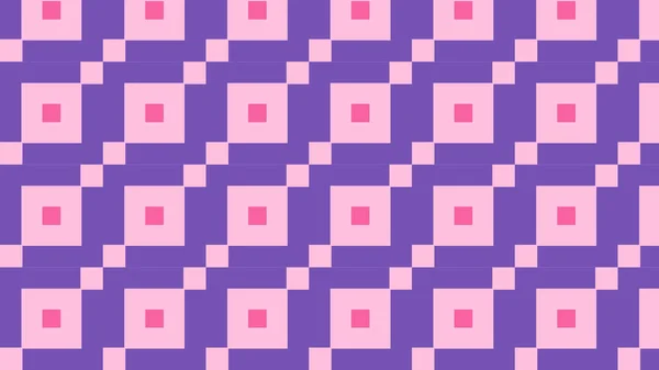 Patrón cuadrado geométrico púrpura Gráfico de fondo — Archivo Imágenes Vectoriales