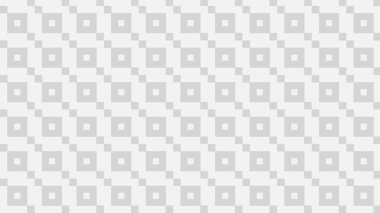 White Seamless Geometric Square Pattern Background