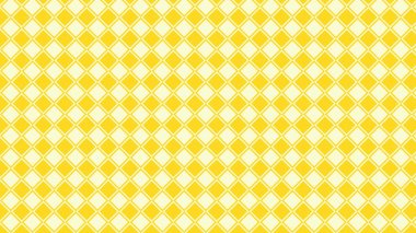 Yellow Geometric Square Pattern