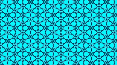 Turquoise Seamless Star Pattern Background Illustrator