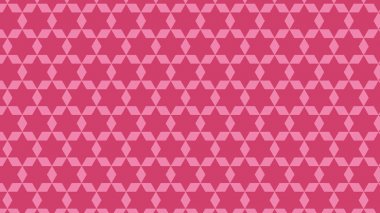 Pembe Dikişsiz Yıldız Desen Arka Plan Vektörü