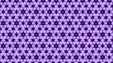 Indigo Yıldız Arka Plan Deseni