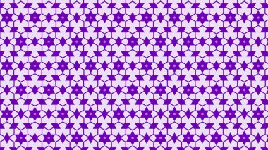 Mor Dikişsiz Yıldız Desen Arka Plan Vektör Grafik