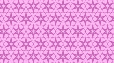 Leylak Yıldız Desen Vektörü