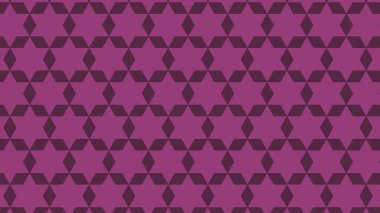 Mor Yıldız Arka Plan Deseni