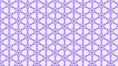 Menekşe Yıldız Desen Arka Plan Vektör İllüstrasyon