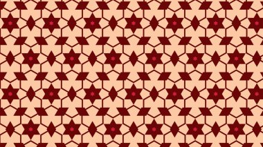 Kızıl Yıldız Arka Plan Desen Vektör Grafiği