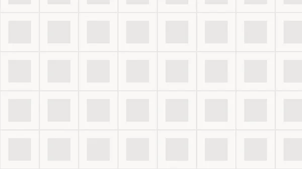 Biały bezszwowy geometryczny kwadratowy wzór tła — Wektor stockowy