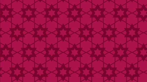 Patrón estrellas rosadas — Vector de stock