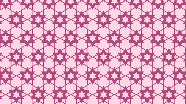 Patrón de fondo estrella rosa — Archivo Imágenes Vectoriales