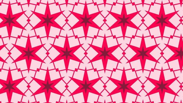 Patrón de fondo estrella rosa — Vector de stock
