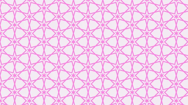 Rose Pink Seamless Stars patrón de fondo — Archivo Imágenes Vectoriales