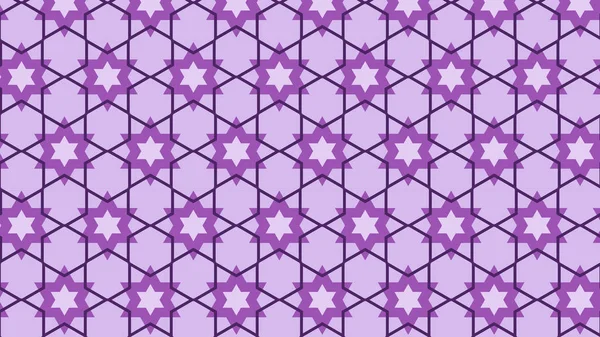 Lilac Estrelas sem costura padrão de fundo gráfico — Vetor de Stock