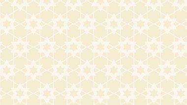 White Seamless Star Pattern