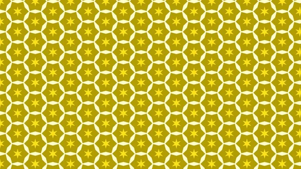 Jaune sans couture étoiles motif fond vectoriel graphique — Image vectorielle