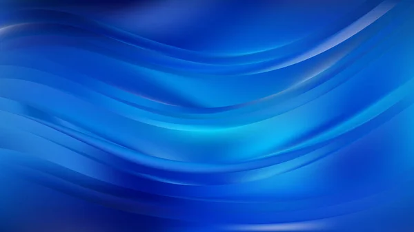 Abstrakte blaue Kurve Hintergrund — Stockvektor