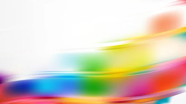 Abstrait fond ondulé coloré — Image vectorielle