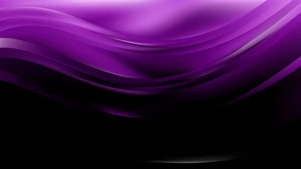 Violet et noir Curve fond — Image vectorielle