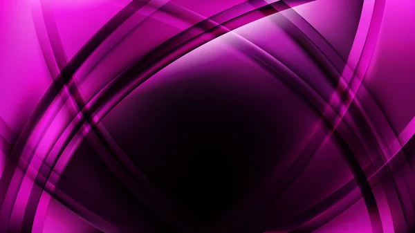 Abstrait Vagues violettes et noires Lignes courbes Arrière-plan Art vectoriel — Image vectorielle