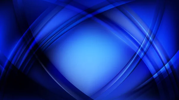 Résumé Royal Blue Curve Background Design — Image vectorielle