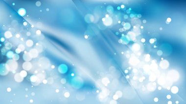 Soyut mavi ve beyaz ışık arka plan
