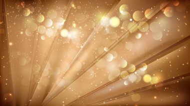 Soyut Kahverengi Bulanıklık Işıkları Arka Plan Tasarımı