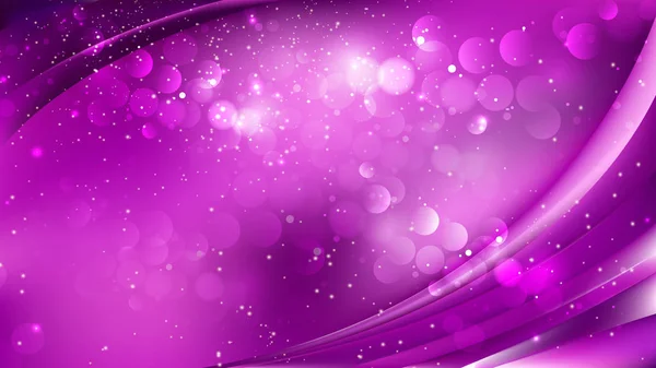 Анотація Яскраво фіолетовий Боке дефокусовані вогні Дизайн тла — стоковий вектор