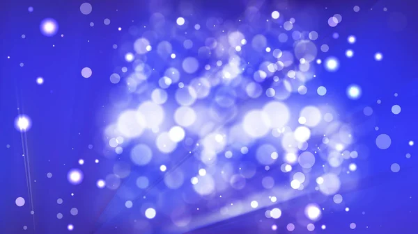 Soyut Kobalt Mavi Bokeh Defocused Işıklar Arka Plan Görüntü — Stok Vektör