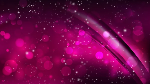 Аннотация Cool Pink Blurred Lights Background — стоковый вектор