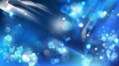 Soyut Lacivert Bulanık Bokeh Arka Plan Görüntüsü