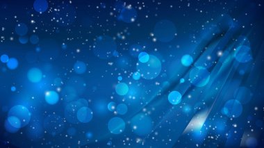 Soyut Lacivert Işıklar Arka Plan Tasarımı