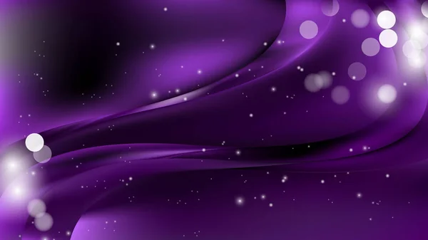 Abstrait Cool Purple Lumières arrière-plan vecteur — Image vectorielle