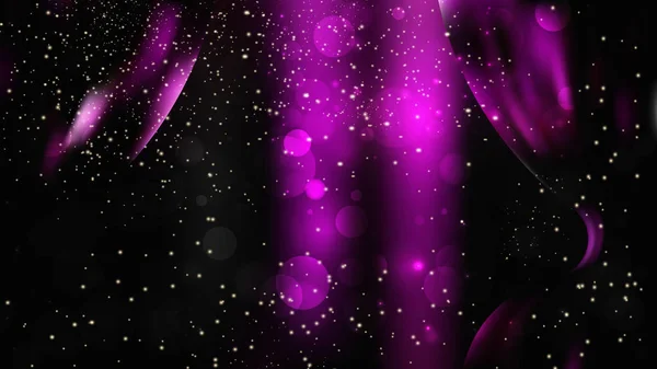 Resumen Cool Purple Blurry Lights Imagen de fondo — Vector de stock