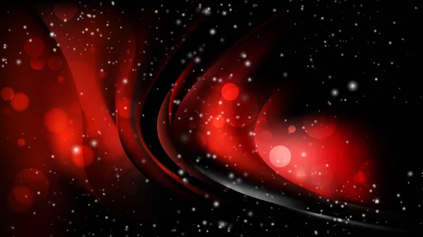 Abstrakte kühle rote Unschärfe Lichter Hintergrund — Stockvektor