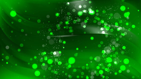 Абстрактный темно-зеленый фоновый вектор
