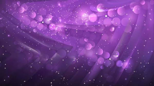 Abstract Dark Purple Blurred Lights Background Vector — Stock Vector
