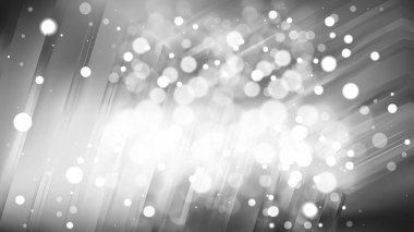 Soyut Gri Işıklar Arka Plan