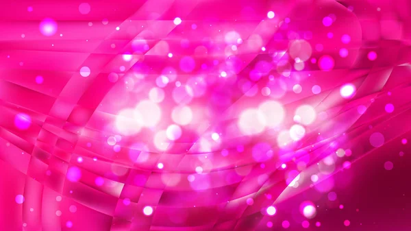 Abstrakte heiße rosa Bokeh Lichter Hintergrund — Stockvektor