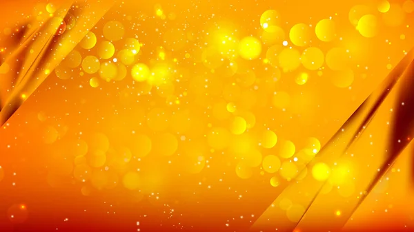 Imagen de fondo de luces borrosas naranja abstracta — Vector de stock