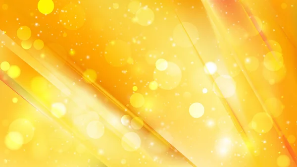 Аннотация Orange and Yellow Blurry Lights Background — стоковый вектор