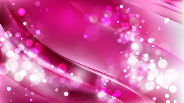 Abstracte roze bokeh lichten achtergrond — Stockvector