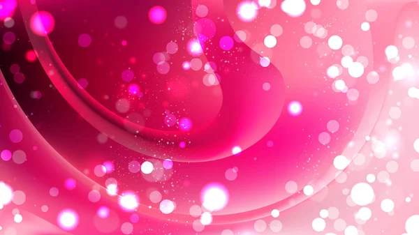 Abstrakte rosa Unschärfe Lichter Hintergrund — Stockvektor