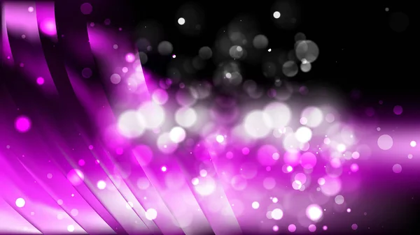 Abstrakte lila und schwarze defokussierte Lichter Hintergrundbild — Stockvektor