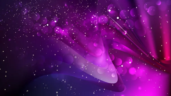 抽象的な紫と黒のぼやけたボケの背景デザイン — ストックベクタ