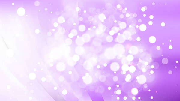 Абстрактный фиолетовый и белый Боке Фоновый снимок
