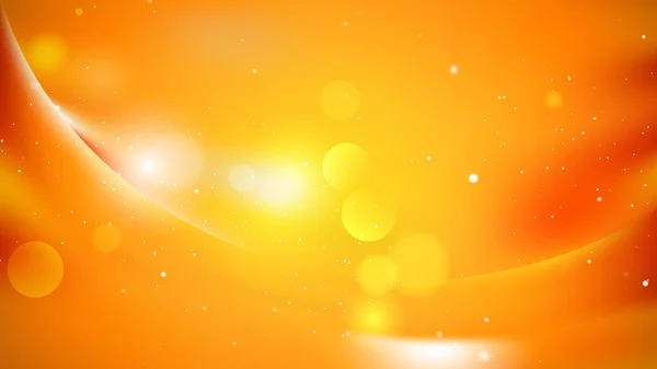 Résumé Graphisme de fond orange et jaune — Image vectorielle