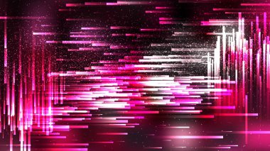 Soyut Pembe Siyah Ve Beyaz Geometrik Düzensiz Çizgiler Arka Plan